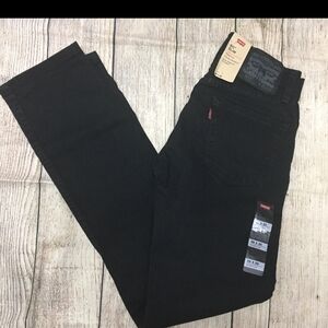 Levi's 511 Slim Jeans Straight Mens Color Black Size 26x30